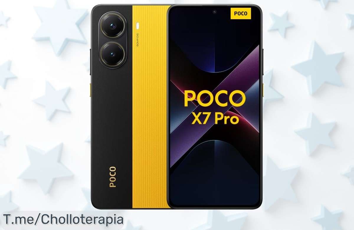 Descubre el POCO X7 Pro 5G con pantalla AMOLED y cámara de 50MP a un precio loco, ¡un ofertón que transforma tus juegos y fotos! Aprovecha este super chollo antes de que se agote.