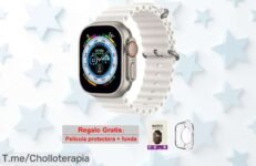 Descubre el Reloj Inteligente Negro 2024, un super chollo que une estilo y tecnología para que lleves todo en tu muñeca ¡No te quedes sin el tuyo, compra ya!