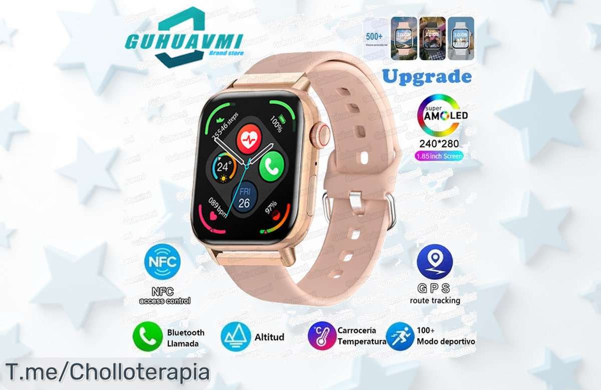 Descubre el Reloj Inteligente Series 10 con más de 100 modos deportivos y llamadas Bluetooth, ¡aprovecha este ofertón único antes de que se agote!