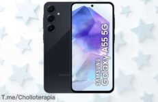 Descubre el Samsung Galaxy A55 5G, un super chollo con cámara de 50MP y pantalla de 120Hz ¡Oferta única que vuela! Activa tu modernidad antes que sea tarde