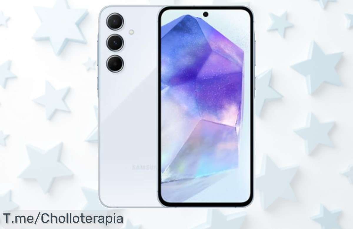 Descubre el Samsung Galaxy A55 con cámara de 50MP y pantalla brillante a un precio loco, ¡no te quedes sin el tuyo! Oferta limitada que no puedes dejar pasar