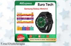 Descubre el Samsung Galaxy Watch 6 a un precio loco: estilo y tecnología en tu muñeca Aprovecha este ofertón limitado y no dejes pasar esta oportunidad única