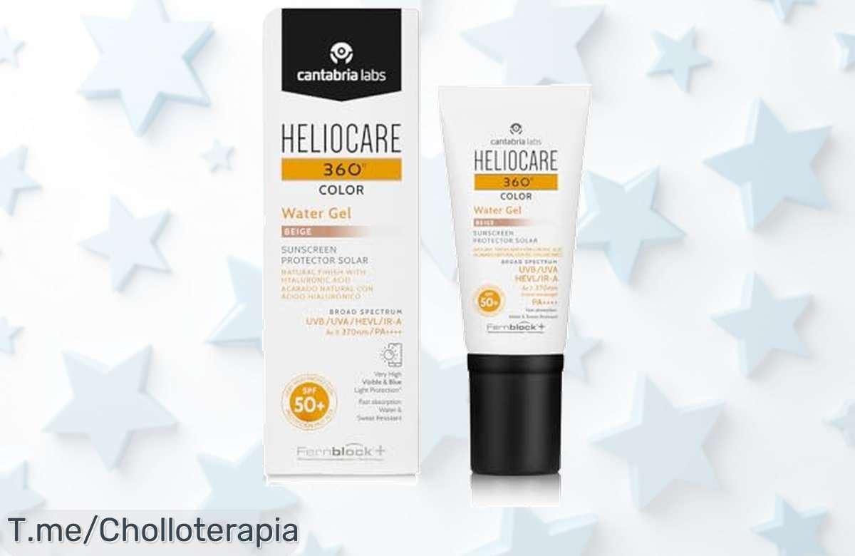 Descubre el Super Chollo de Heliocare 360° Color Water Gel SPF 50+ y luce radiante bajo el sol con hidratación intensa. ¡Aprovecha esta oferta única antes que se agote!