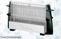 Descubre el Tostador Moulinex Multipan y disfruta de 4 rebanadas doradas en un abrir y cerrar de ojos, ¡no dejes escapar este super chollo limitada para tus desayunos!