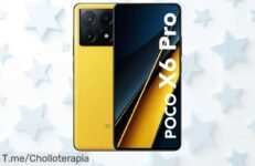 Descubre el Xiaomi POCO X6 Pro 5G con pantalla Flow AMOLED de 120Hz y cámara triple de 64MP, ¡super chollo a precio nunca visto! Compra ya antes que se agote