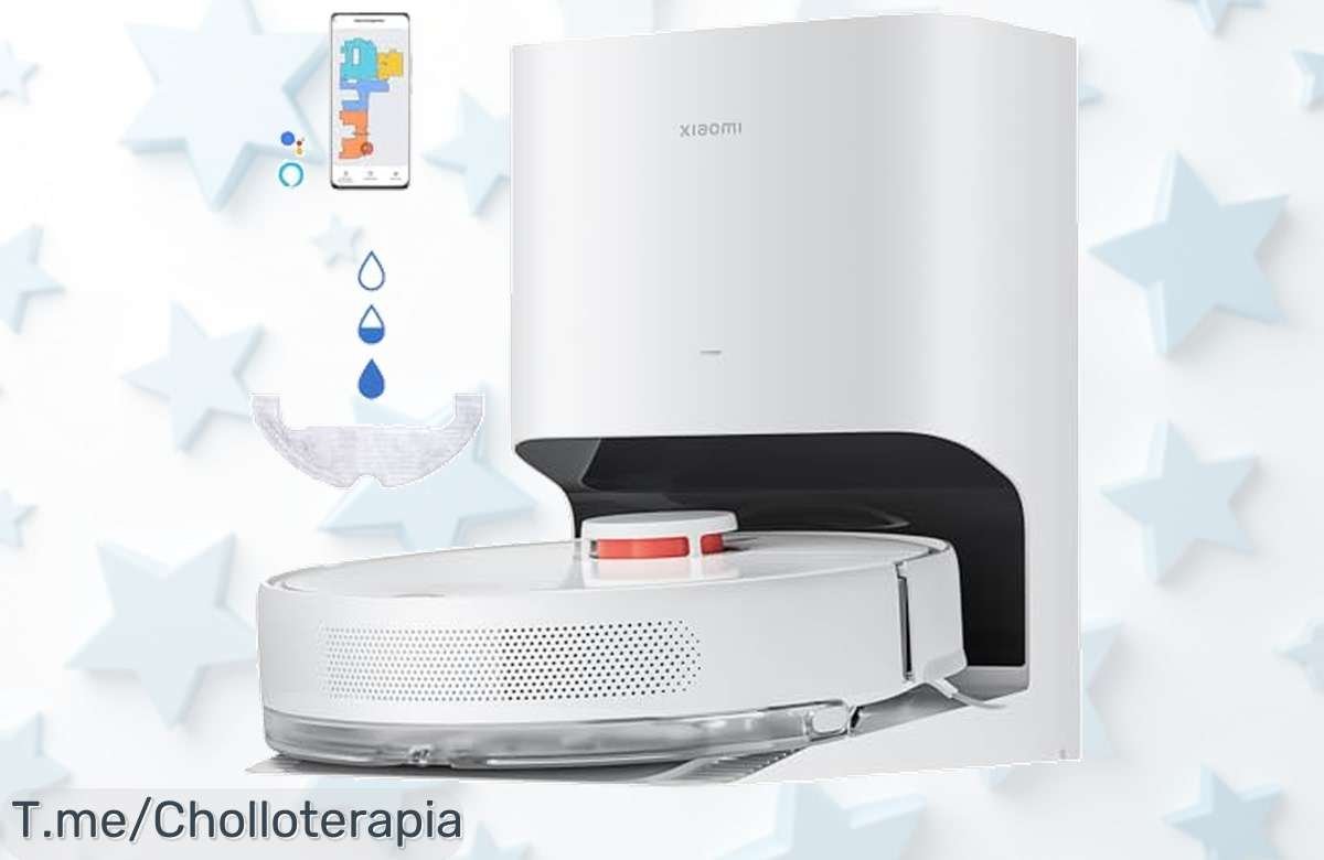 Descubre el Xiaomi Robot Vacuum X10 a un precio loco, succión de 4000 Pa y limpieza continua durante más de 180 minutos. ¡No te quedes sin este ofertón limitado!