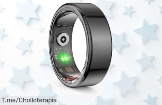 Descubre el anillo inteligente Klack que mide pasos, calorías y sueño con un estilo único Aprovecha esta oferta limitada a un precio loco antes de que se agote