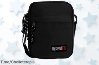 Descubre el bolso bandolera Coronel Tapiocca: un ofertón urbano con estilo moderno y amplia capacidad ¡No esperes más, compra ahora antes de que se acabe este precio loco!