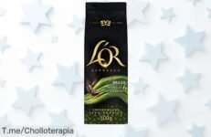 Descubre el café arábica 100% natural de L'OR Espresso Brazil a precio loco, disfrutarás cada taza como nunca antes ¡Aprovecha este super chollo y compra ya tu bolsa!