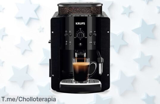 Descubre el café perfecto con Krups Roma EA810870, ¡una superautomática que muele y prepara al instante! Aprovecha este ofertón único antes de que sea tarde