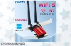 Descubre el chollazo de la temporada con la tarjeta Fenvi Bluetooth Wifi y navega a toda velocidad, ¡apresúrate antes que se acabe esta oferta limitada!