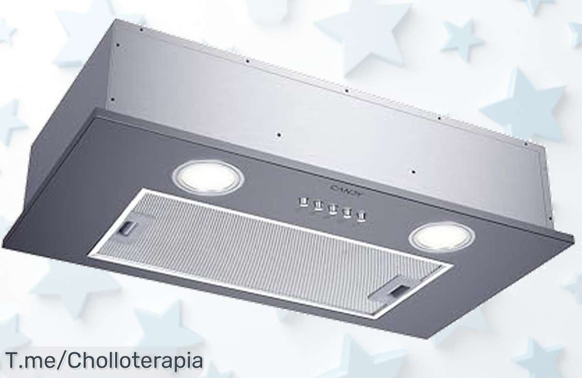 Descubre el chollazo del Candy Campana CBG625/1X: diseño compacto, silencio total y 3 potencias. ¡Haz tu cocina perfecta antes de que se agote esta oferta única!