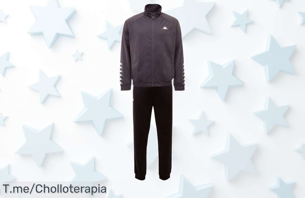 Descubre el chollo del Chándal Kappa Till Niño, calidad que brilla en mil aventuras. ¡Aprovecha esta oferta única antes de que se agote!