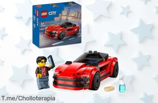 Descubre el coche deportivo LEGO City a un precio loco, fomenta la creatividad de los peques y sorpréndelos con el mejor regalo ¡Compra ya antes de que se agote!