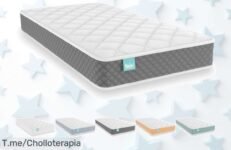 Descubre el colchón cuna viscoelástico Nalui, ¡descanso seguro y firmeza perfecta para tu bebé! Aprovecha este ofertón antes de que se agote, ¡no lo dejes pasar!