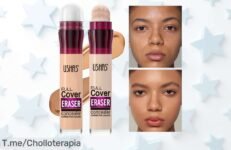 Descubre el corrector mágico que borra ojeras y manchas con hidratación duradera ¡Ofertón único para una piel perfecta, actúa ya antes de que se acabe!