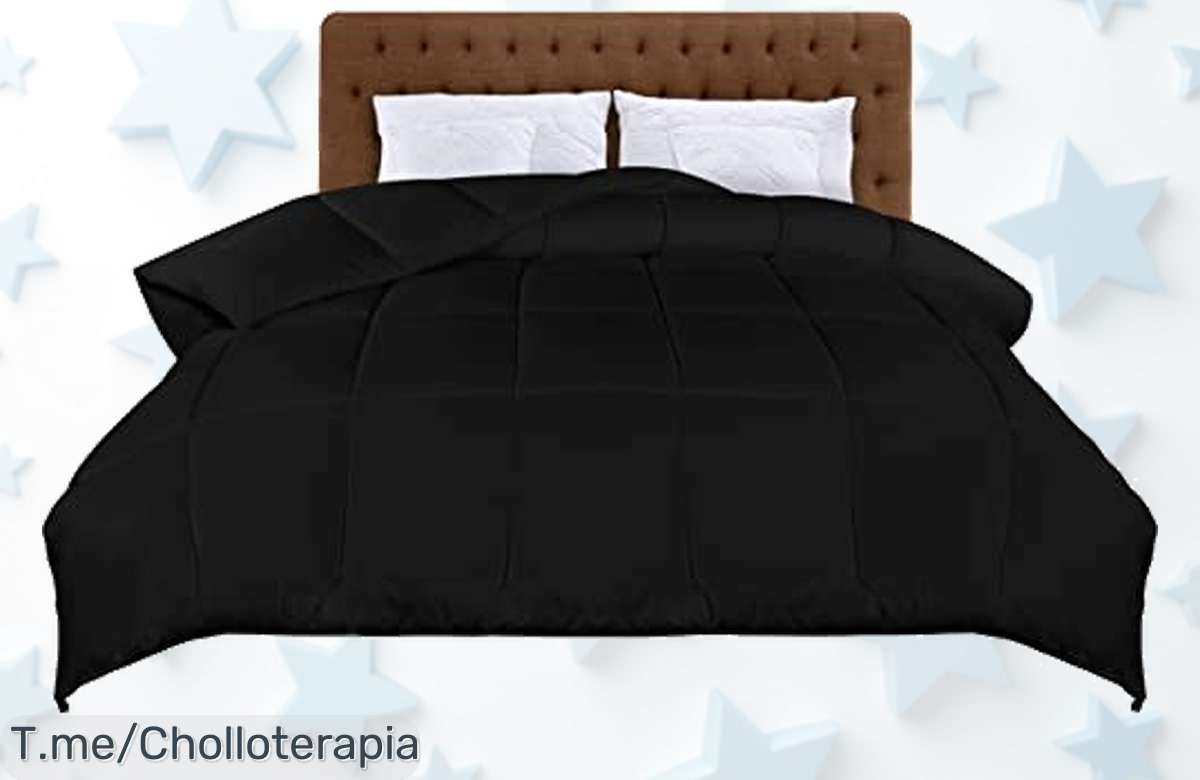Descubre el edredón Utopia: un super chollo elegante que te abriga del frío. Aprovecha este ofertón limitado y transforma tus noches, ¡compra ahora antes de que se agote!