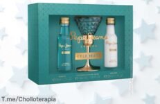 Descubre el estuche PEPE JEANS CELEBRATE FOR HER: ¡perfume, gel y loción corporal que cuidan tu piel! Aprovecha este ofertón limitado y regálate un lujo ahora mismo