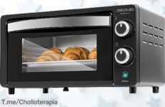 Descubre el horno Bake&Toast 1090 Black: cocina como un chef con su potencia de 1000 W y temporizador, ¡super chollo que no puedes dejar pasar! Compra ya antes de que volar
