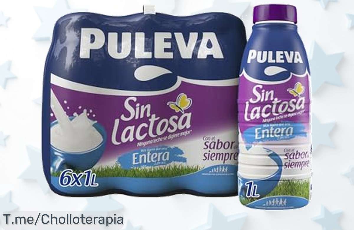 Descubre el increíble sabor de Puleva sin Lactosa, ¡energía en cada vaso! No te pierdas este ofertón único que tu cuerpo necesita, corre y cómpralo ya antes que se agote.