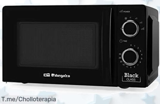 Descubre el microondas Orbegozo MI 2117: un super chollo con 20 litros y limpieza fácil, cocina como experto hoy mismo ¡no dejes pasar este ofertón limitado!