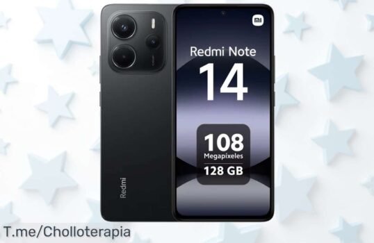 Descubre el móvil Xiaomi Redmi Note 14 a un precio loco, con rendimiento brutal y espacio para tus aventuras ¡Aprovecha este ofertón antes de que se acabe!