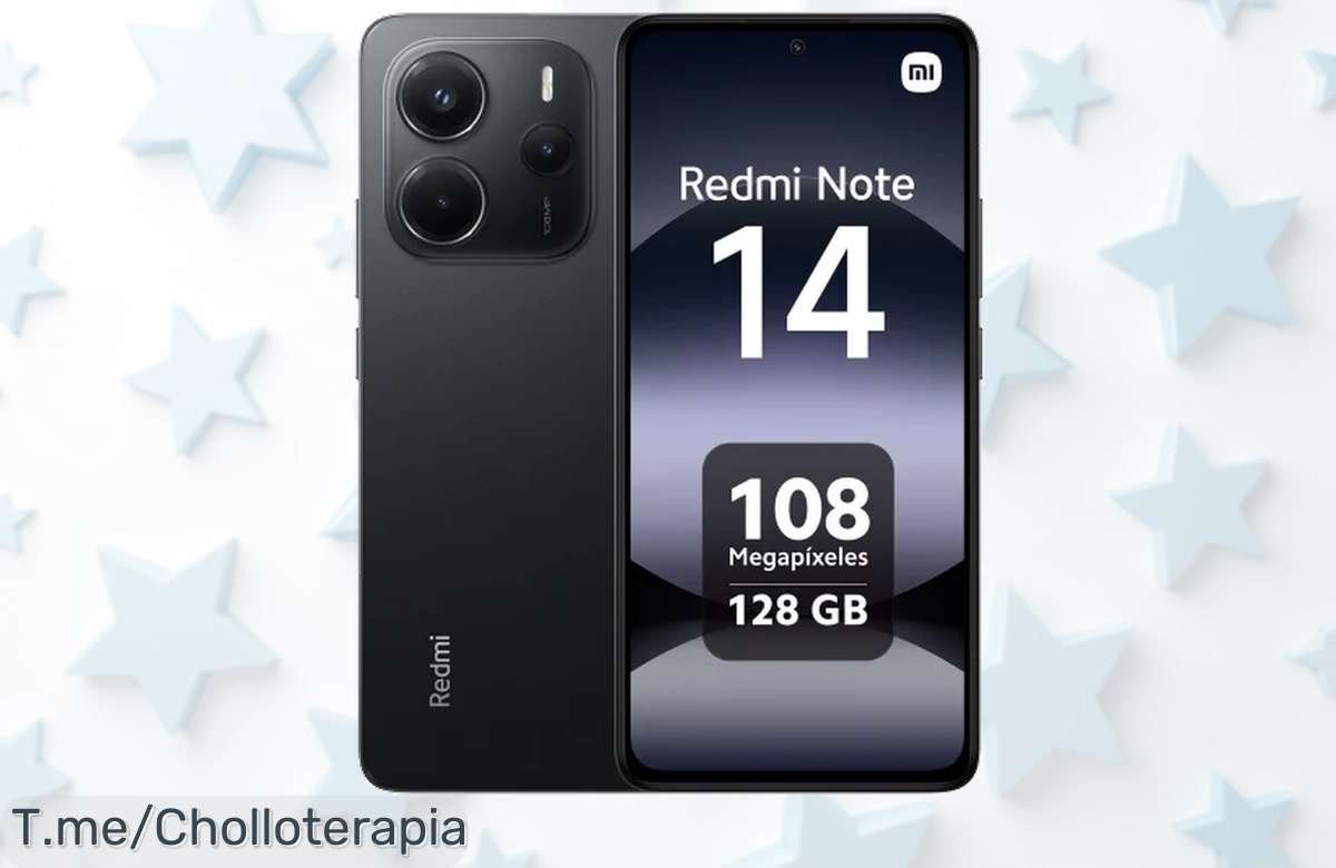 Descubre el móvil Xiaomi Redmi Note 14 a un precio loco, con rendimiento brutal y espacio para tus aventuras. ¡Aprovecha este ofertón antes de que se acabe!