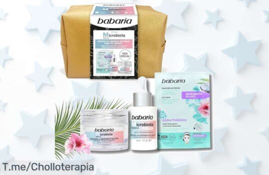 Descubre el neceser ritual que cambiará tu piel con prebióticos y ácido hialurónico a un precio loco, ¡no dejes pasar esta oferta única antes de que se agote!
