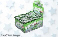 Descubre el ofertón de Happydent Hierbabuena: 200 chicles sin azúcar que refrescan tu aliento y cuidan tu sonrisa ¡Aprovecha este precio loco antes de que se agoten!