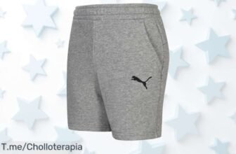 Descubre el ofertón de PUMA teamGOAL Casuals para Niño, pantalones cortos super chollo que harán brillar a tu pequeño ¡Apresúrate, las unidades vuelan y no te lo pierdas!