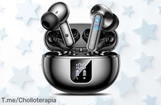 Descubre el ofertón de auriculares Bluetooth con ANC a un precio loco y sumérgete en graves profundos ¡Apresúrate, solo por tiempo limitado y precios muy bajos!