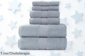 Descubre el ofertón de la Toalla de Baño Suave que todos desean: absorción increíble y multiusos, aprovecha esta oportunidad única antes que se agoten ¡Compra ya!