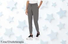 Descubre el ofertón de pantalones de correr de forro polar con puños que se adaptan a ti, confortables y prácticos ¡No te los pierdas, son por tiempo limitado!
