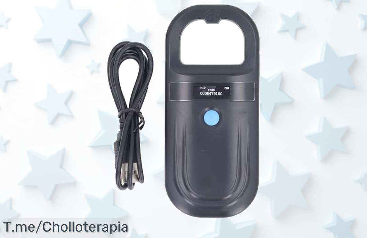 Descubre el ofertón del Escáner Joyzan para Microchips de Mascotas: identificación ultrarrápida y batería recargable. ¡Compra ya antes que se acabe esta oportunidad única!