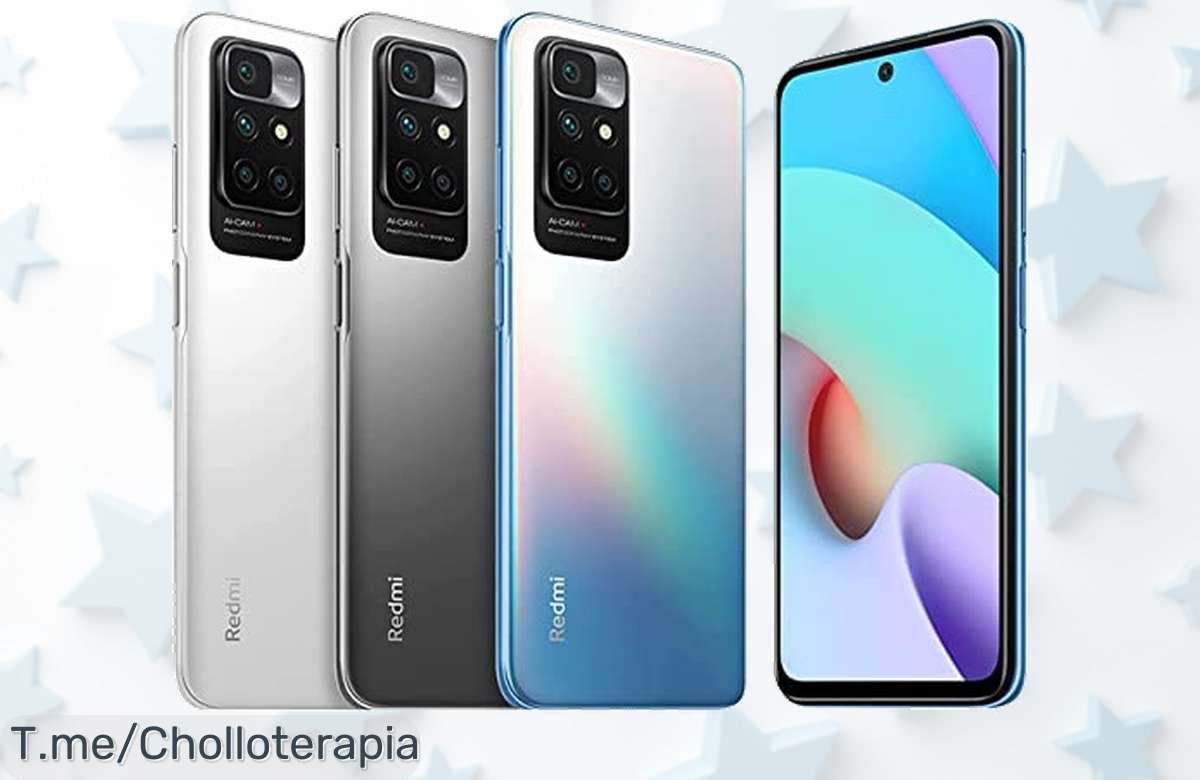 Descubre el ofertón del Xiaomi Redmi 10: cámara cuádruple de 50MP y batería eterna que te hará vivir cada momento al máximo. ¡No lo dejes escapar, compra ya!