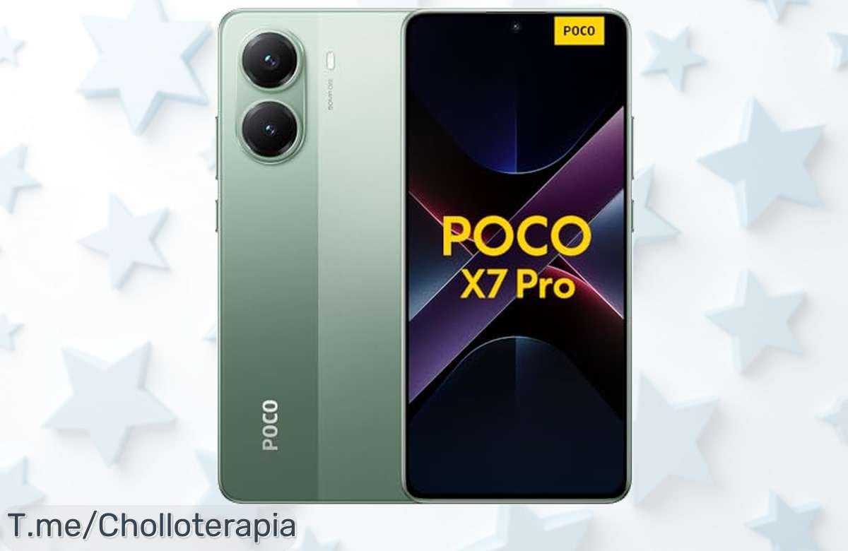 Descubre el ofertón del año: Xiaomi POCO X7 Pro con 8+256GB y pantalla AMOLED a 120Hz. Potencia gamer, carga rápida y cámara de 50 MP. ¡Compra ya antes de que se agote!