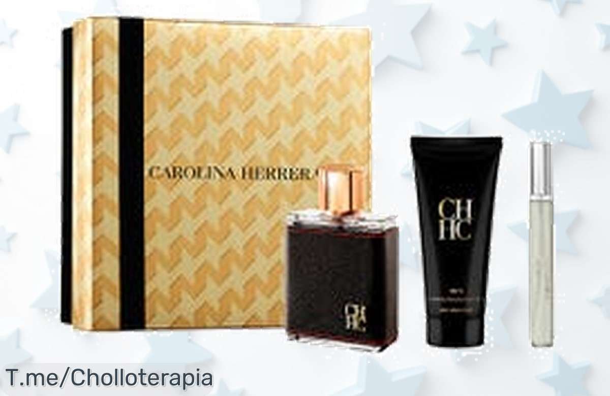 Descubre el ofertón del cofre de Ch Men de Carolina Herrera, una fragancia que desata tu carisma. ¡Hazlo tuyo ya y deslumbra antes de que se acabe esta oportunidad única!