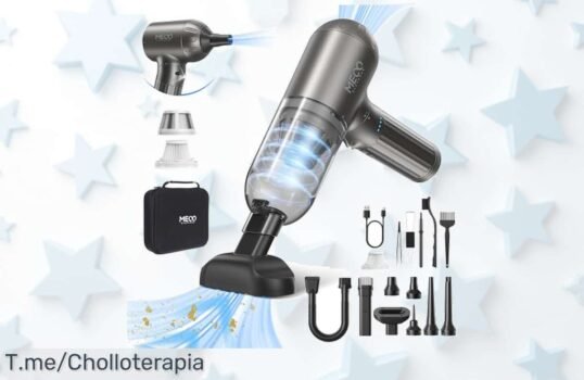 Descubre el ofertón que no puedes dejar pasar: MECO ELEVERDE 4 en 1, tu aliado portátil para limpiar y cuidar tus dispositivos con un precio loco ¡Aprovecha la oferta limitada ya!