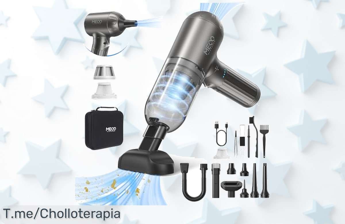 Descubre el ofertón que no puedes dejar pasar: MECO ELEVERDE 4 en 1, tu aliado portátil para limpiar y cuidar tus dispositivos con un precio loco ¡Aprovecha la oferta limitada ya!
