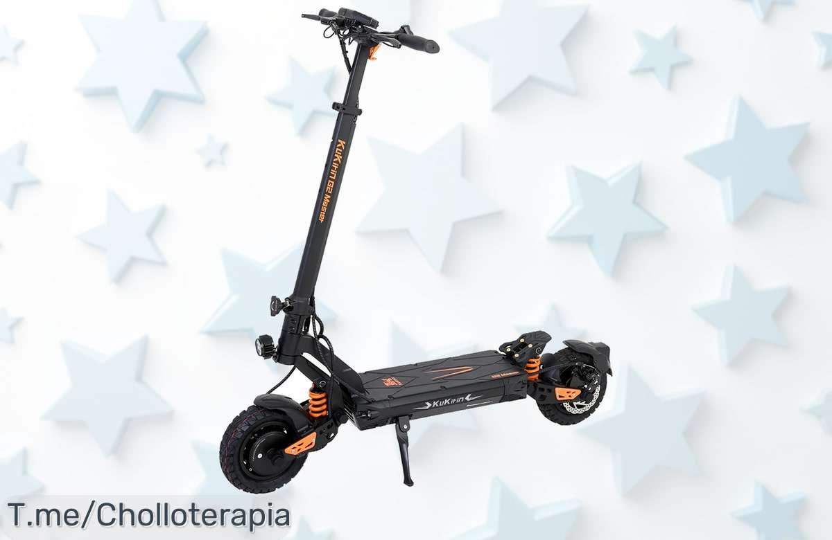 Descubre el patinete KUKIRIN G2 Master: Motor dual de 2000W, velocidad máxima de 40 MPH y un super chollo con descuento brutal. ¡Aprovecha antes que se agote!