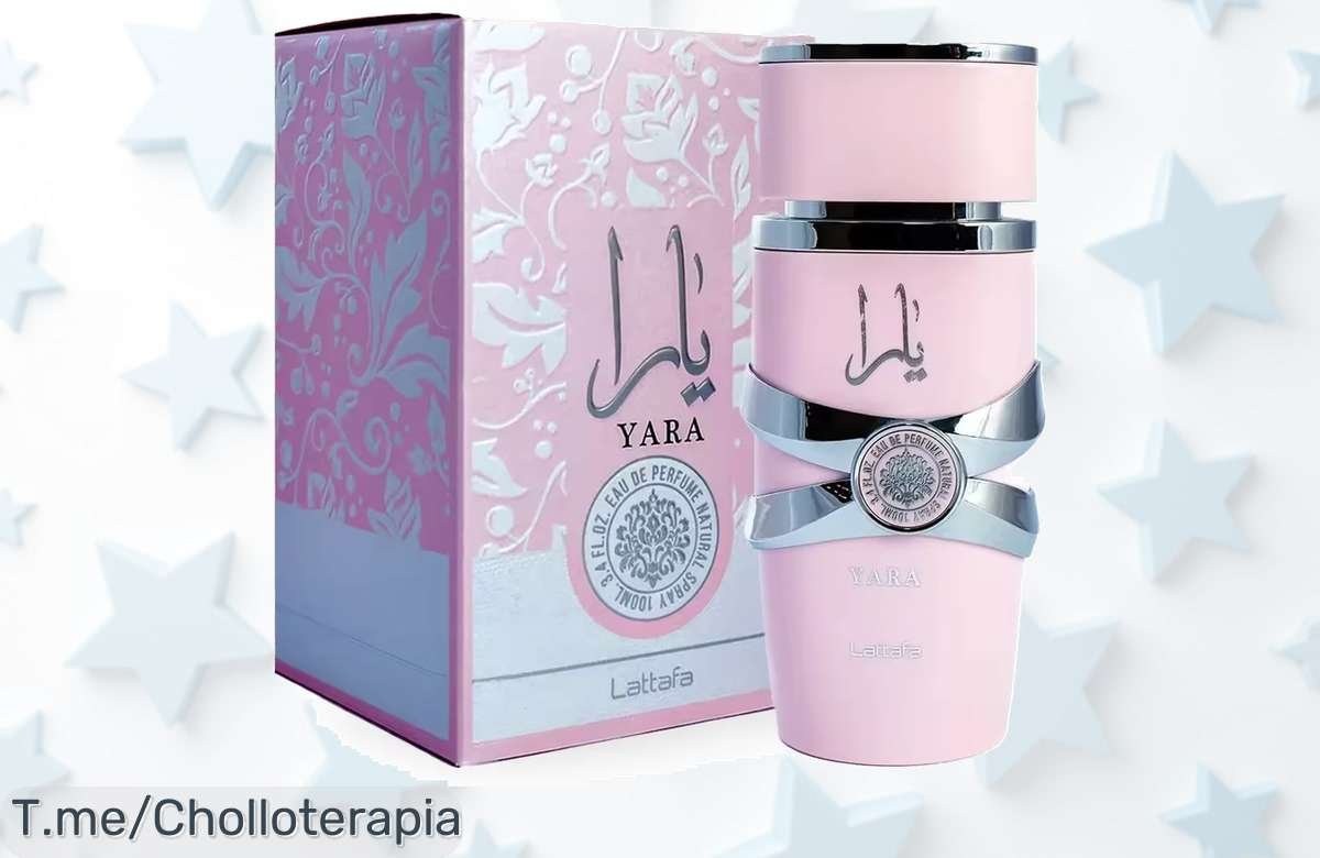 Descubre el perfume árabe Lattafa Yara Rosa, un aroma cautivador que te hará brillar. Aprovecha este super chollo y deslumbrar hoy mismo, ¡las unidades vuelan!