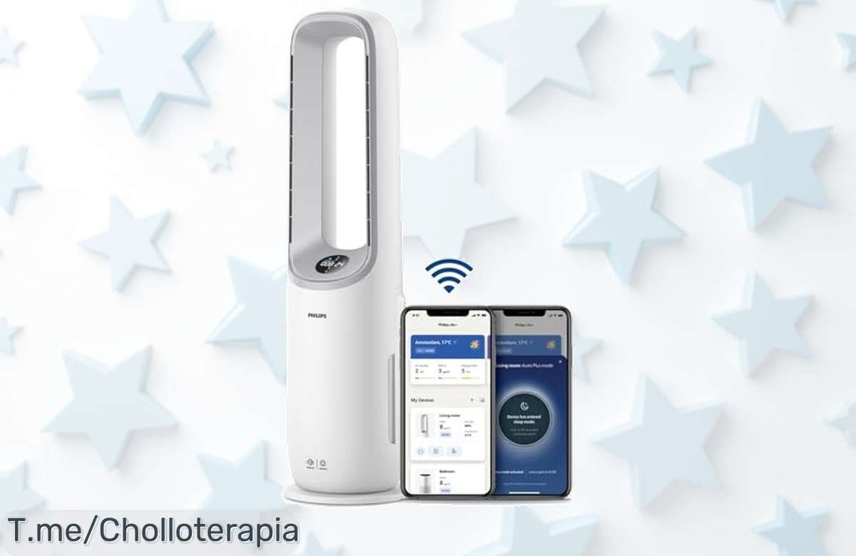 Descubre el purificador Philips Air Performer 2en1, elimina alergias y refresca tu hogar en silencio. ¡Aprovecha este ofertón exclusivo antes de que se agoten!