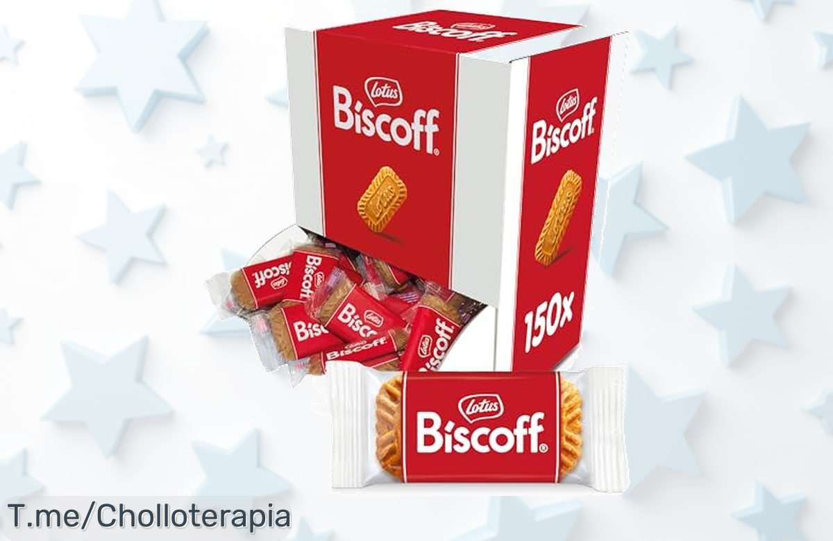 Descubre el sabor crujiente de las galletas Lotus Biscoff, un super chollo que hará match perfecto con tu café. ¡Date prisa y disfruta esta oferta limitada antes que se agote!