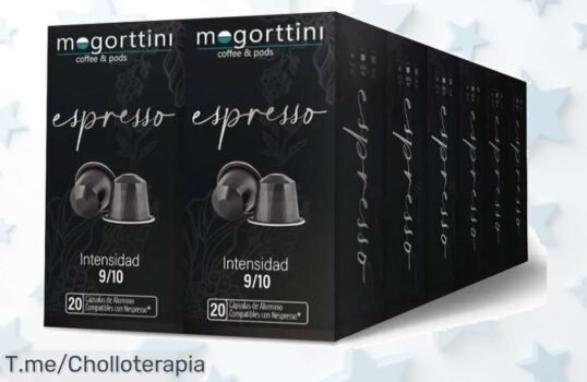 Descubre el sabor del café con 12 cajas de Mogorttini ¡Aprovecha el precio loco y disfruta un super chollo antes que se agote! Usa tu cupón y compra ya ¡No te lo pierdas!