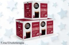 Descubre el sabor intenso de NESCAFÉ Dolce Gusto Lungo Americano en 48 cápsulas y transforma tus mañanas con este ofertón exclusivo, ¡aprovecha antes que se agote!