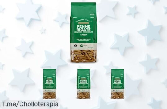 Descubre el sabor italiano en casa con nuestra pasta integral Penne Rigate, ¡un super chollo que no podrás dejar pasar! Haz tu pedido ya y sorprende a los tuyos antes de que se agote