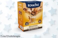 Descubre el sabor mágico de las Cápsulas Café Borbone: mezcla única de canela y galleta Aprovecha este super chollo limitado y compra ya tus 96 cápsulas irresistibles