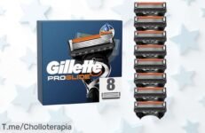 Descubre el secreto del afeitado perfecto con Gillette Proglide: 8 cuchillas que te dejarán suave y sin irritaciones ¡Super chollo, actúa ya antes que se acabe!