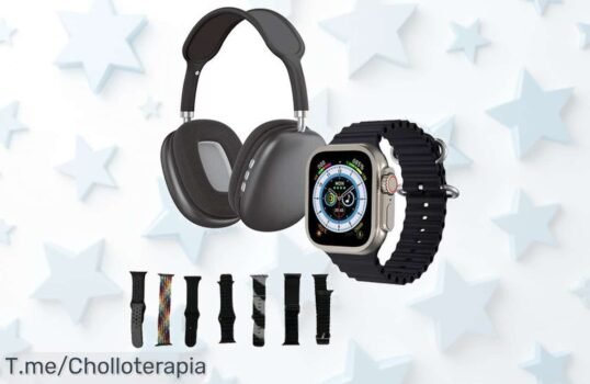Descubre el smartwatch Klack Ultra 2 con auriculares inalámbricos y correas coloridas, una oferta nunca vista a un precio loco ¡Cómpralo ya antes que se acabe!