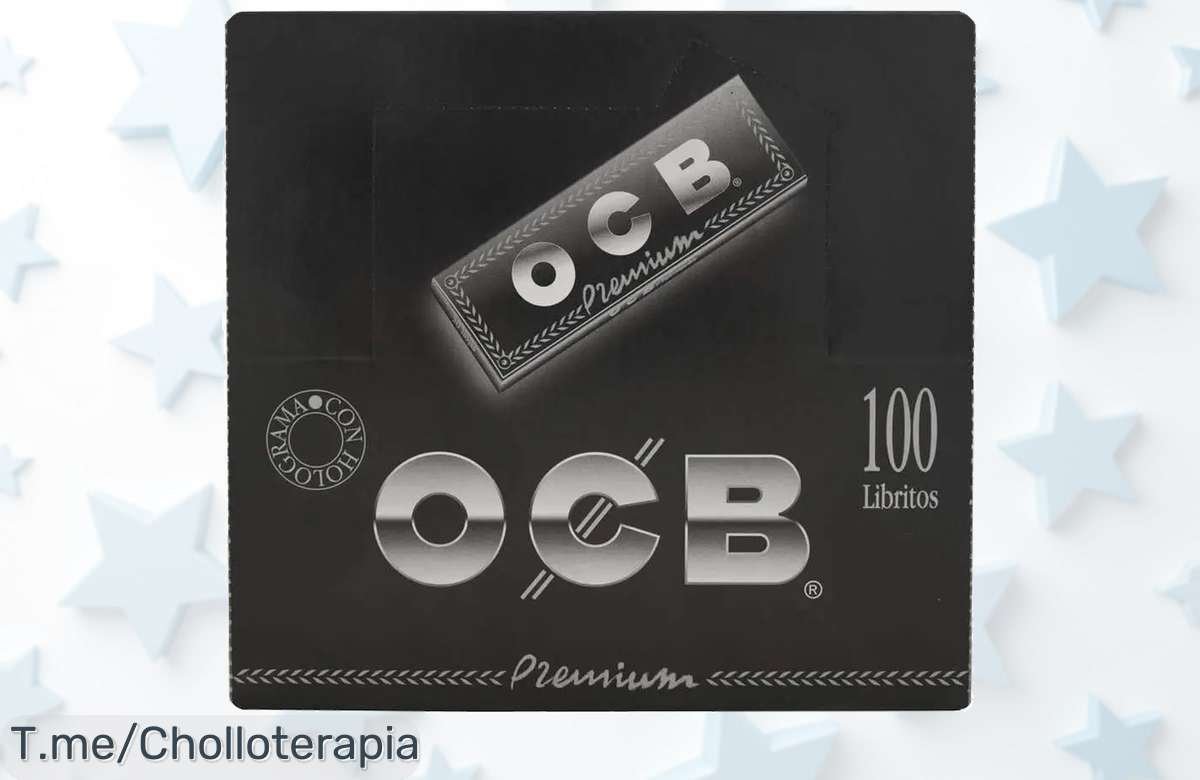 Descubre el super chollo OCB papel Premium 1 1/4: ¡100 libritos de calidad excepcional a un precio loco! Últimos en stock, no pierdas esta oferta brutal y compra ahora mismo.